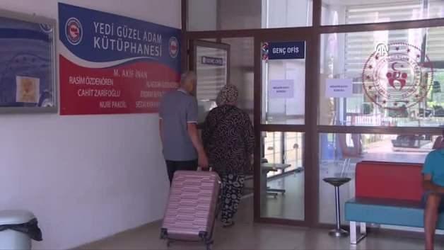 Öğrenci yurtlarında emeklilerin ücretsiz tatili başaldı Öğrenci yurtlarında emeklilerin ücretsiz tatili başaldı