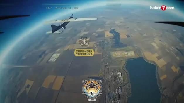 Ukrayna Drone’ları Rus İHA’larını havada avladı!
