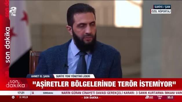 Ahmed Şara’dan PKK/YPG açıklaması! Ahmed Şara’dan PKK/YPG açıklaması!