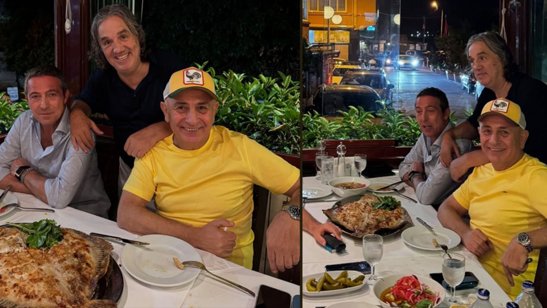 Ali Koç’un kalkan ziyafeti… Ali Koç’un kalkan ziyafeti…