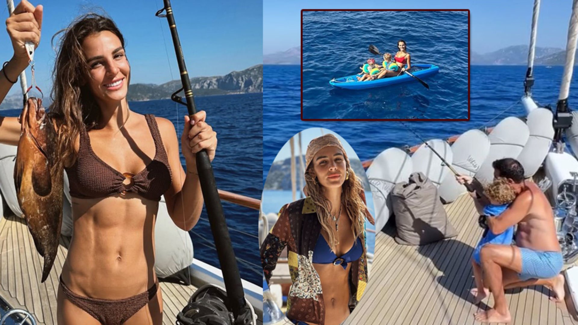 Ailece tekne tatili… Ailece tekne tatili…