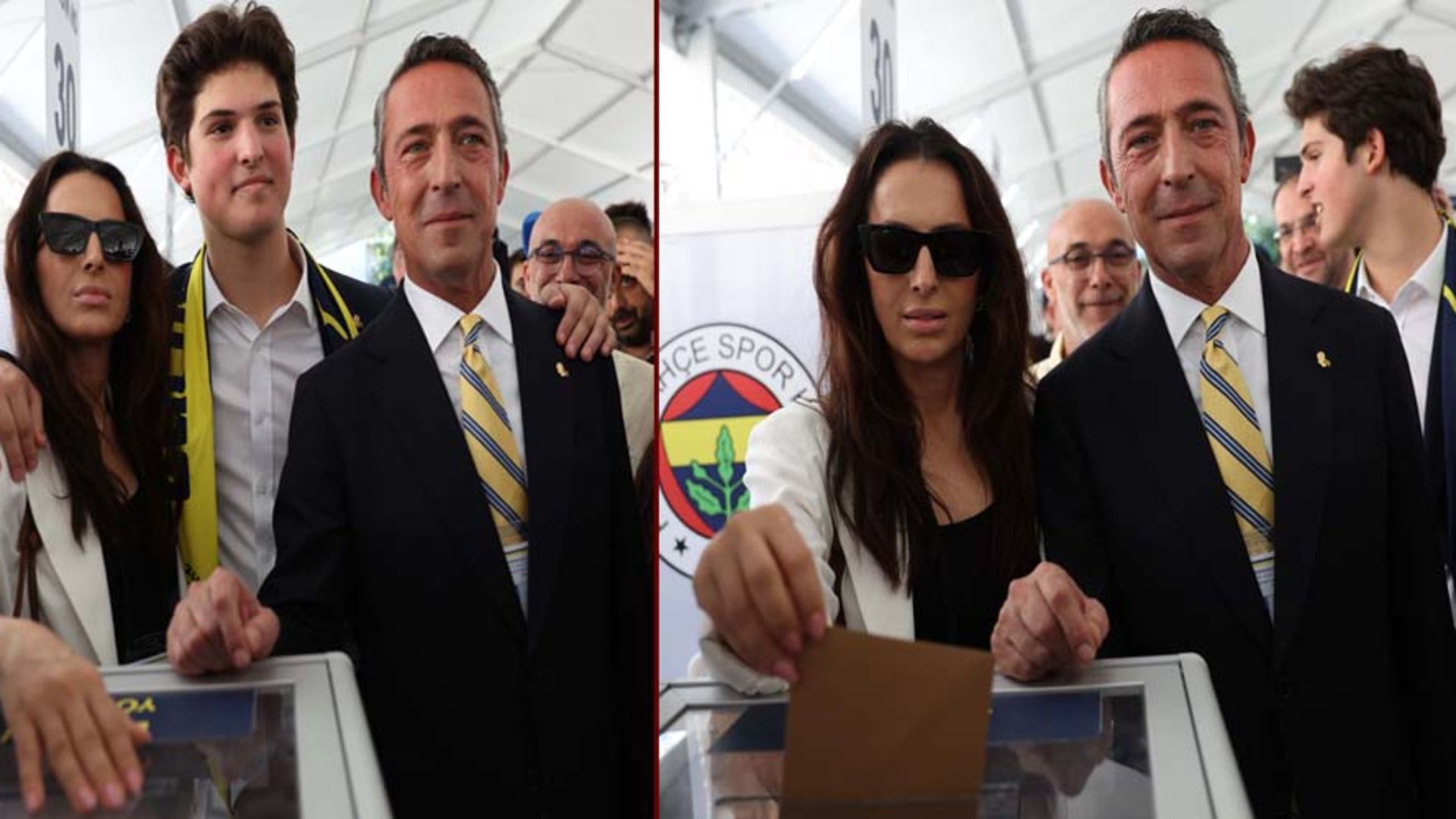 Koç’a eşinden tam destek…