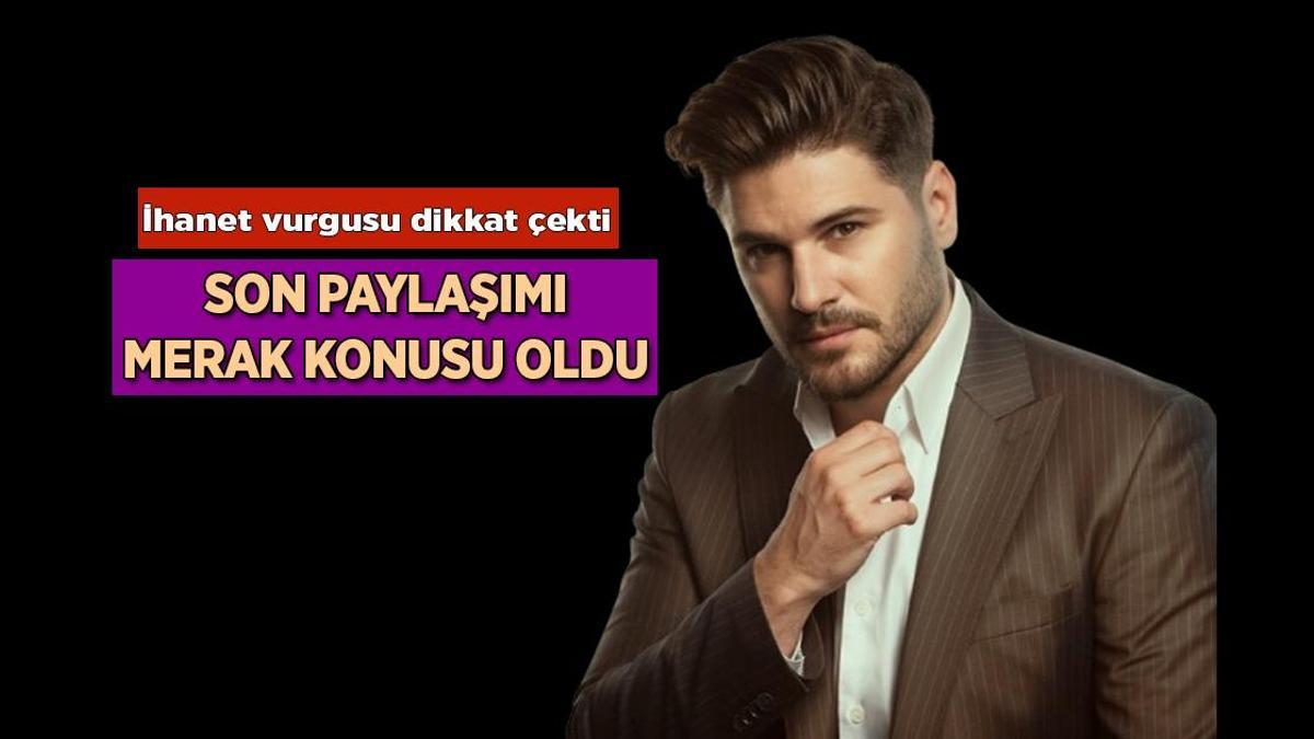 Tolgahan Sayışman Instagram’dan kime gönderme yaptı?