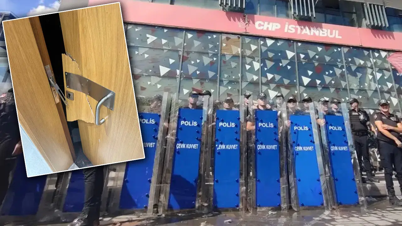 Utanç görüntülerini paylaştı: Eski CHP İstanbul İl Başkanlığı’nın kapısını kırdılar! – Son Dakika Siyaset Haberleri