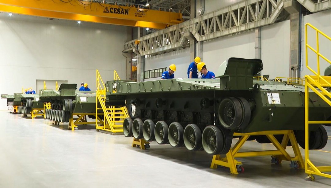 Altay Tankı’nda seri üretim başladı Altay Tankı’nda seri üretim başladı