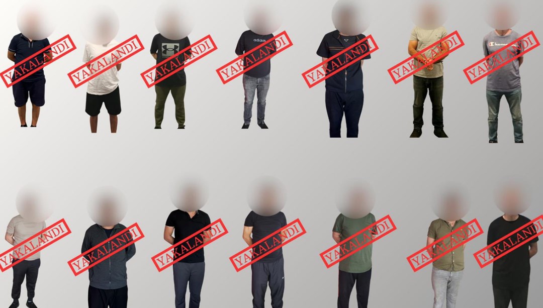 Kırmızı bültenle aranan 12 şüpheli yakalandı