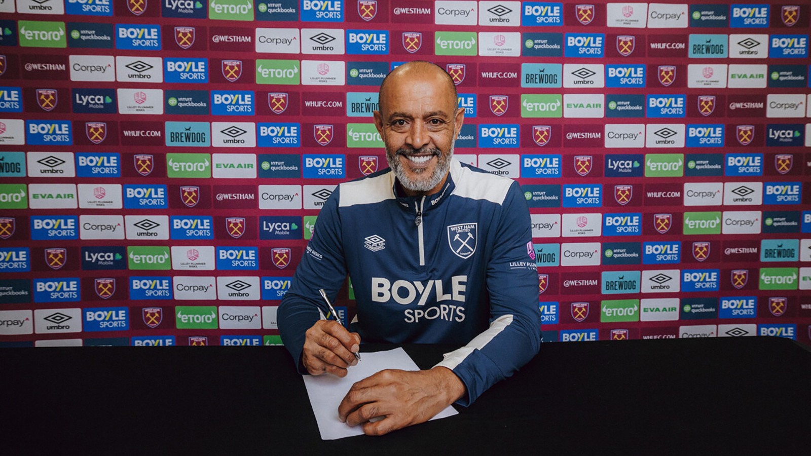 West Ham United’ın yeni teknik direktörü Nuno Espirito Santo oldu