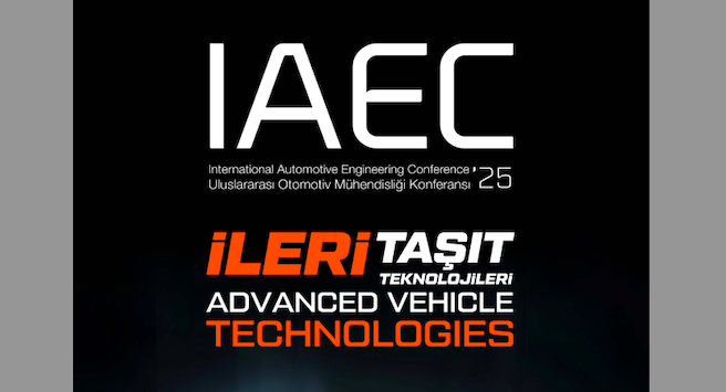Uluslararası Otomotiv Mühendisliği Konferansı – IAEC 2025 İçin Geri Sayıma Başladı! Uluslararası Otomotiv Mühendisliği Konferansı – IAEC 2025 İçin Geri Sayıma Başladı!