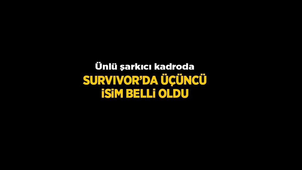 Acun Ilıcalı açıkladı! İşte Survivor 2026’da yarışacak üçüncü ünlü isim Acun Ilıcalı açıkladı! İşte Survivor 2026’da yarışacak üçüncü ünlü isim
