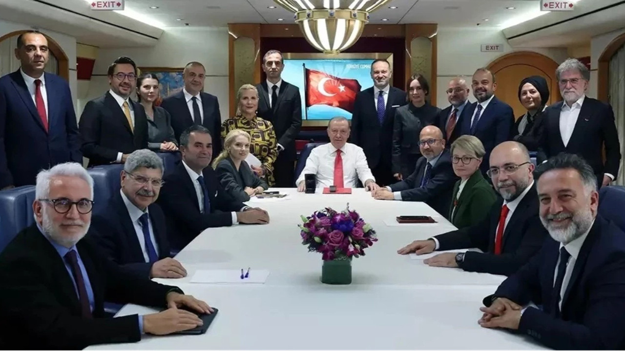 Erdoğan’ın uçak medyasında sadece isimler değişti…