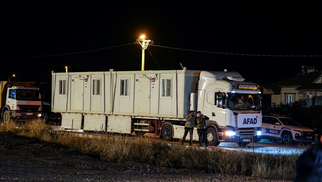 Sındırgı’ya konteyner kent kuruldu
