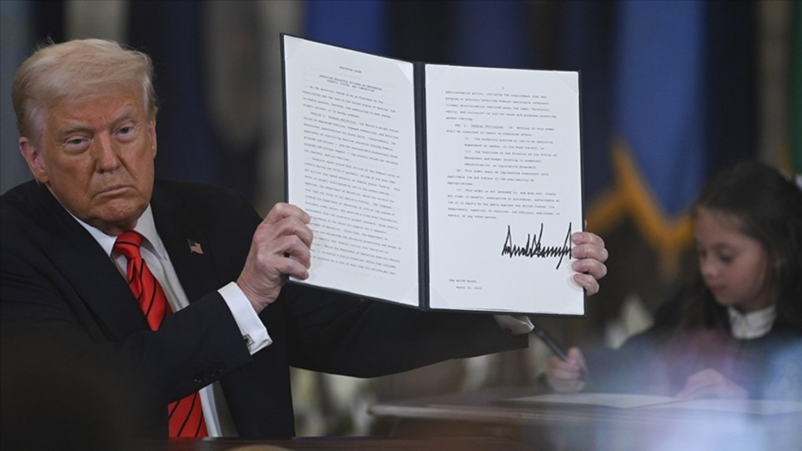 Trump deklarasyonu yayımlandı
