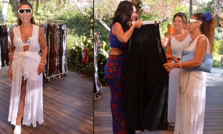 Çiğdem Sabancı’nın Yalıkavak’taki Alışveriş Etkinliği