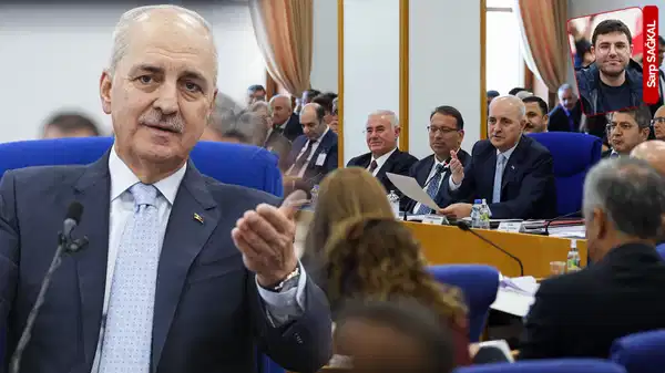 Bütçe görüşmelerinde ‘süreç’ gerilimi! ‘PKK sevdanız nereden geliyor?’ sorusu üzerine TBMM Başkanı Kurtulmuş salonu terk etti! – Son Dakika Siyaset Haberleri