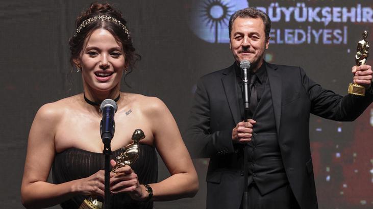 Altın Portakal heyecanı! Leyla Tanlar ve Yetkin Dikinciler ödül kazandı