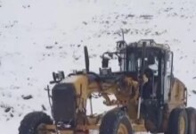 Nemrut Dağı’nda Kapanan Yol Ekiplerin Çalışmasıyla Açıldı