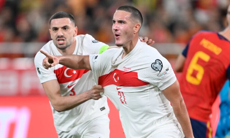 A Milli Takım, İspanya’ya Karşı Tarihi Bir Başarı Elde Etti A Milli Takım, İspanya’ya Karşı Tarihi Bir Başarı Elde Etti