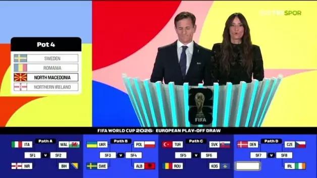 A Milli Takım’ın Dünya Kupası yolunda play-off’taki fikstürü belli oldu A Milli Takım’ın Dünya Kupası yolunda play-off’taki fikstürü belli oldu