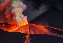 Japonya’da Sakurajima Yanardağı’nda Patlama Meydana Geldi